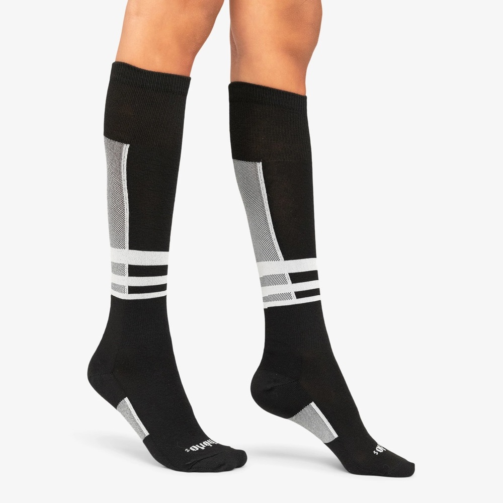 Thorlos Ultra Thin Ski Liner Over the Calf Socks XS (women’s 5-6.5, Youth 3-4.5)